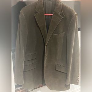 Ralph Lauren Green Corduroy Blazer